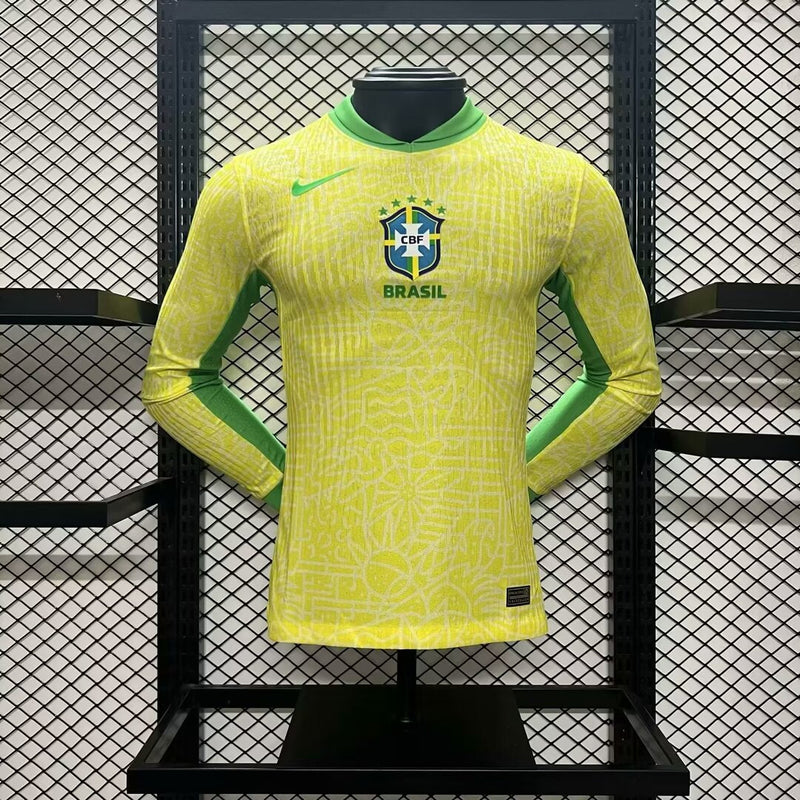 BRASIL COPA AMÉRICA I 2024 MAN (PLAYER VERSION) LONG SLEEVE